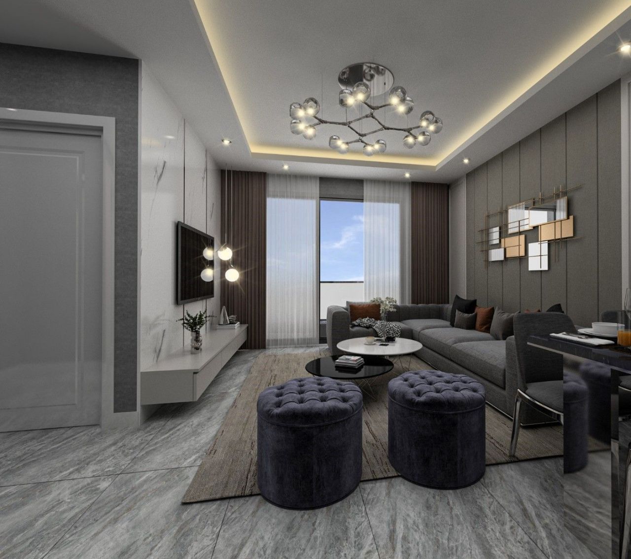 Квартира в Алании, Турция, 82 м2 фото 2