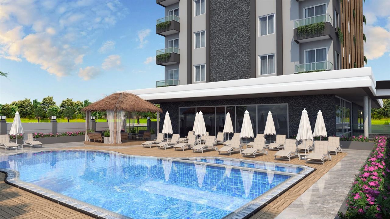 Квартира в Алании, Турция, 32 м2 фото 3