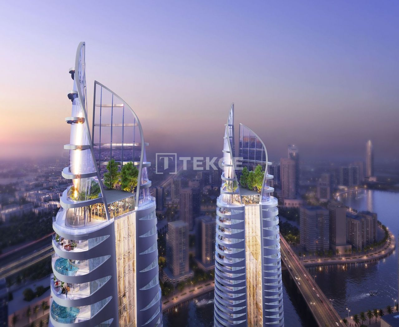 Апартаменты Бизнес-Бэй, ОАЭ, 80 м2 фото 4