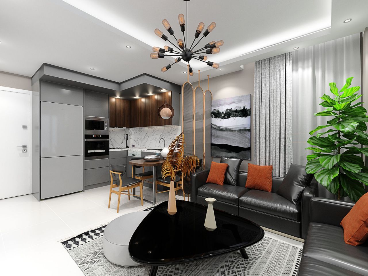 Квартира в Авсалларе, Турция, 47 м2 фото 2