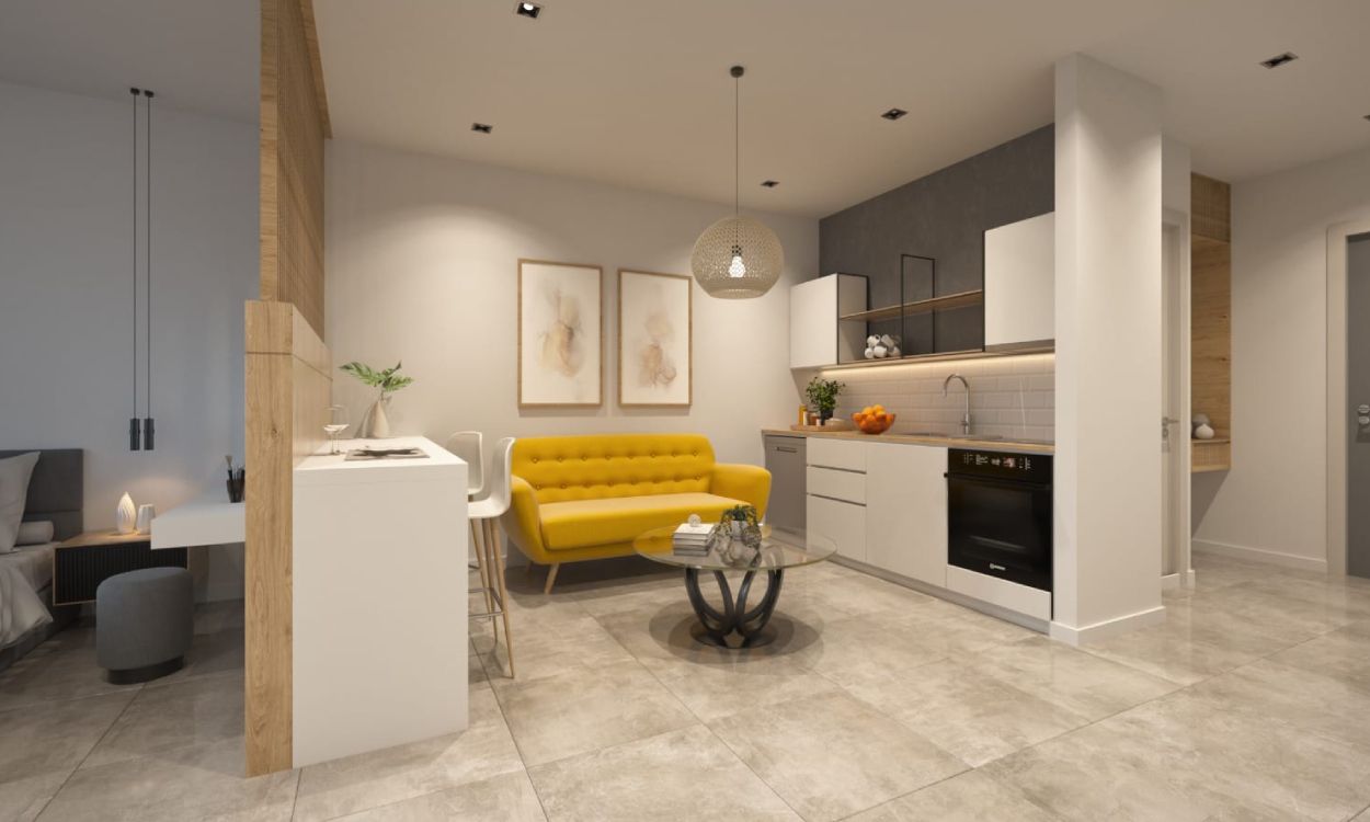 Студия в Афинах, Греция, 39 м2 фото 5