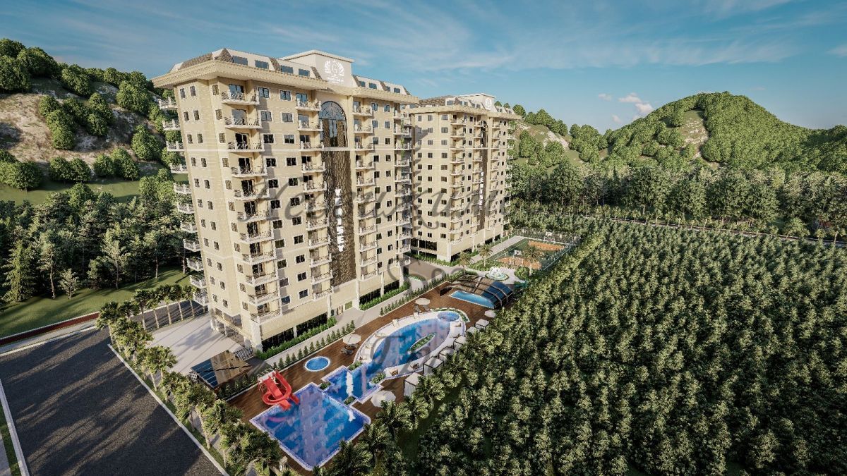 Апартаменты в Алании, Турция, 56 м2 фото 2