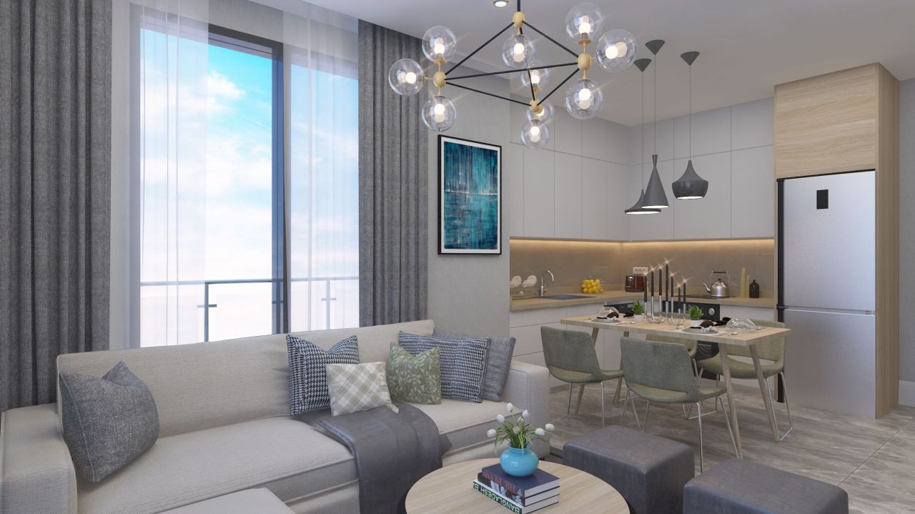 Квартира в Алании, Турция, 60 м2 фото 3