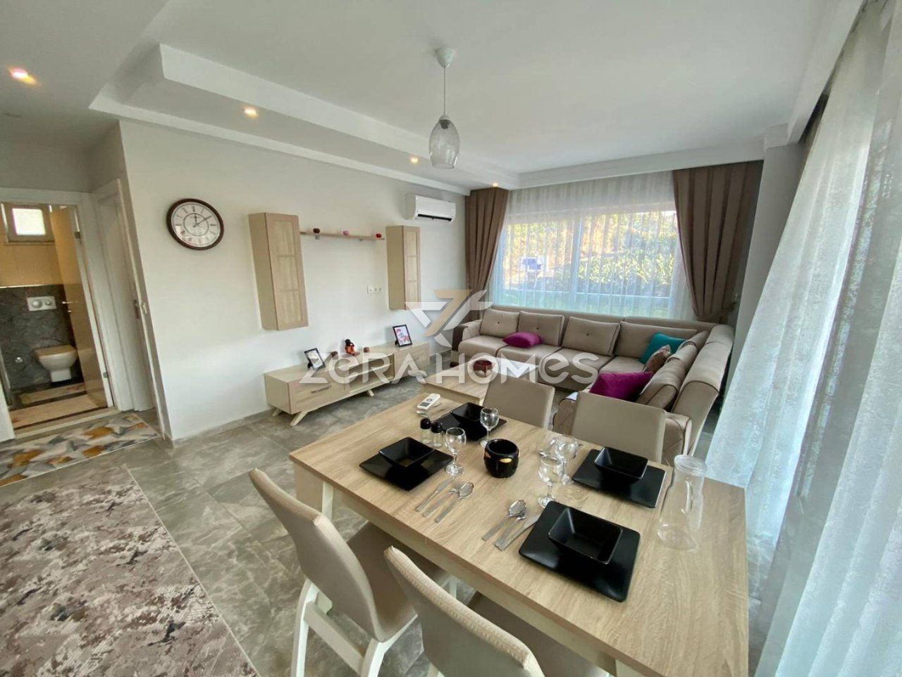 Апартаменты в Алании, Турция, 52 м2 фото 2