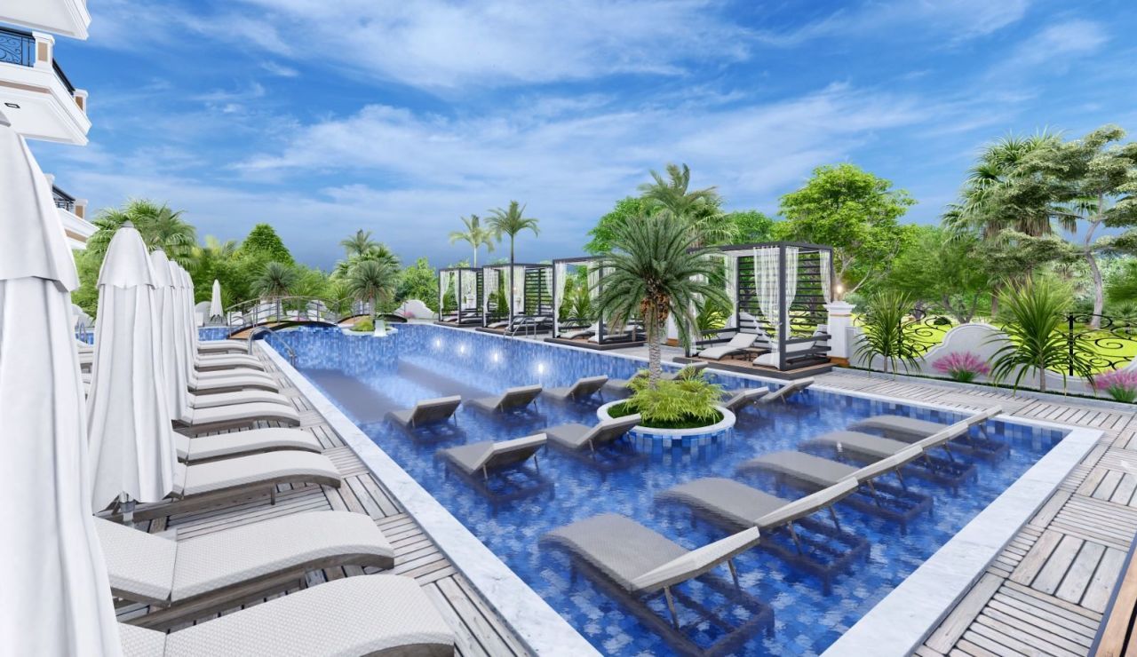 Апартаменты в Авсалларе, Турция, 58 м2 фото 4