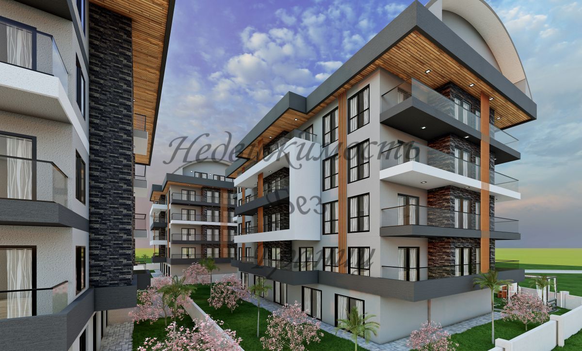 Апартаменты в Алании, Турция, 45 м2 фото 3