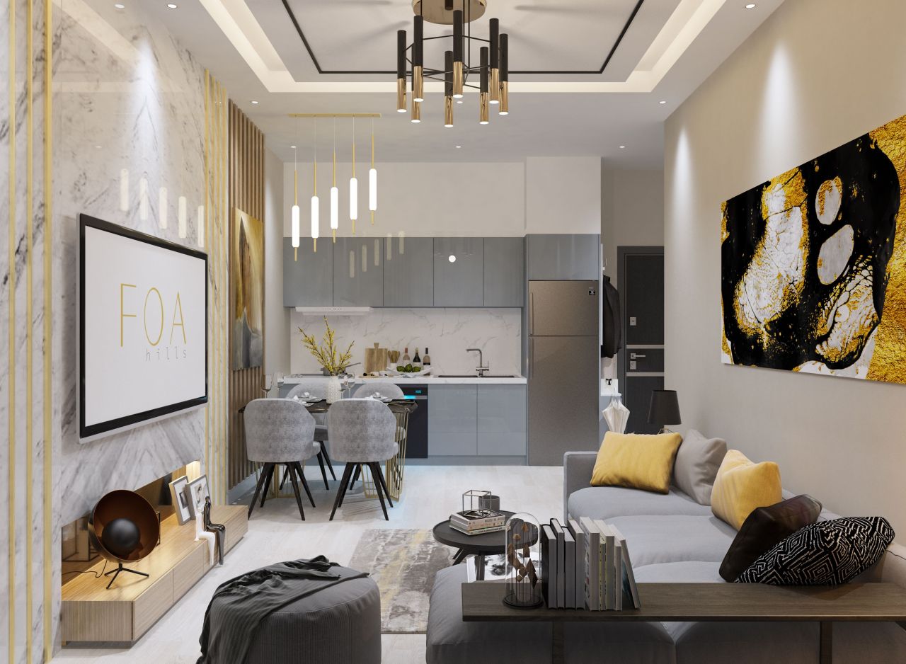 Квартира в Алании, Турция, 50 м2 фото 4