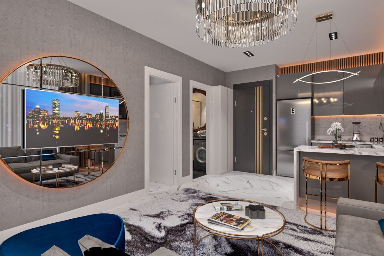 Квартира в Алании, Турция, 60 м2 фото 3