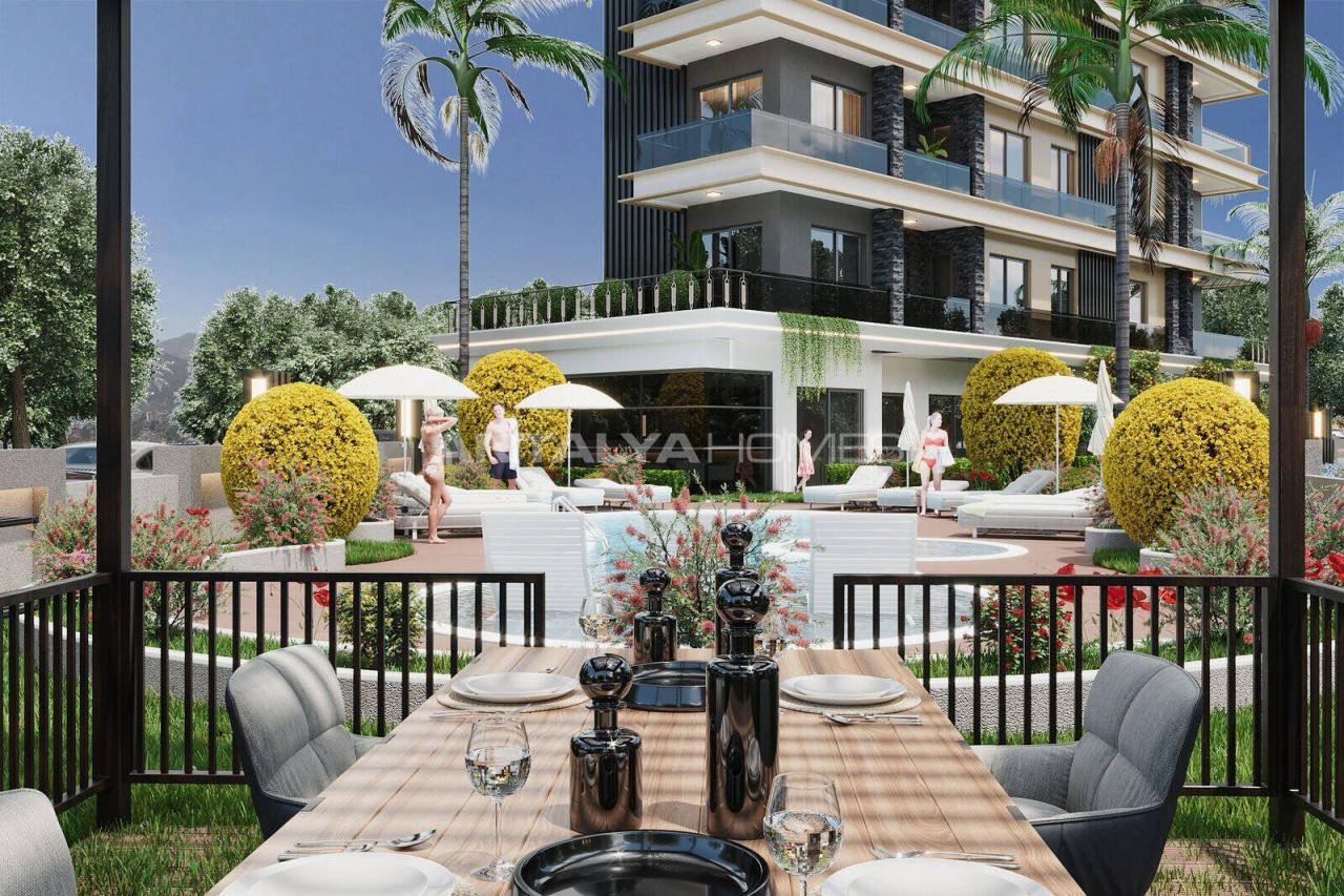 Апартаменты в Алании, Турция, 48 м2 фото 5