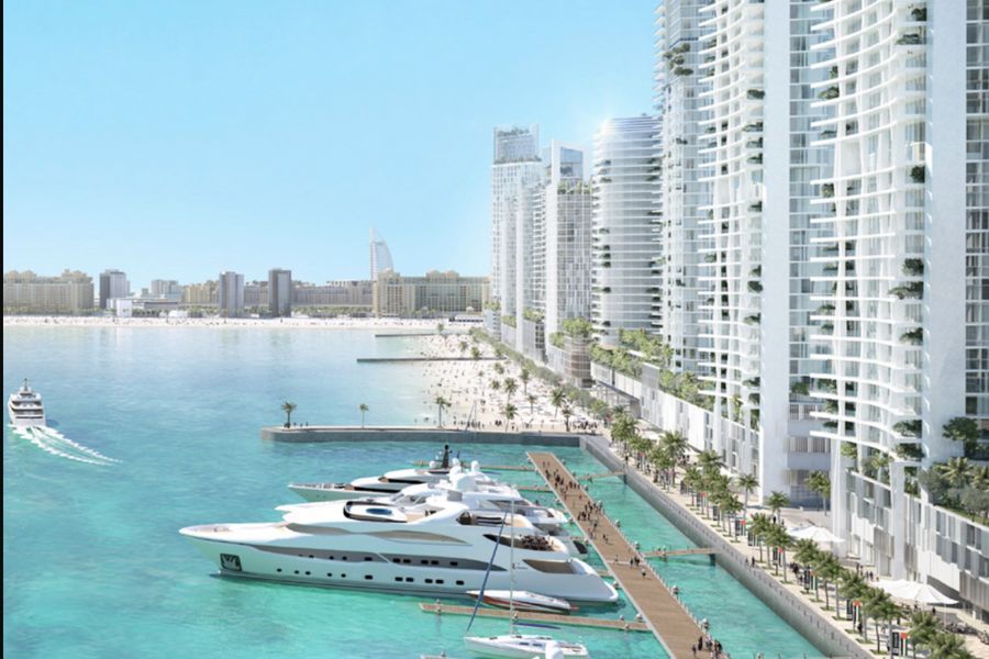 Апартаменты Emaar Beachfront, ОАЭ, 72 м2 фото 5