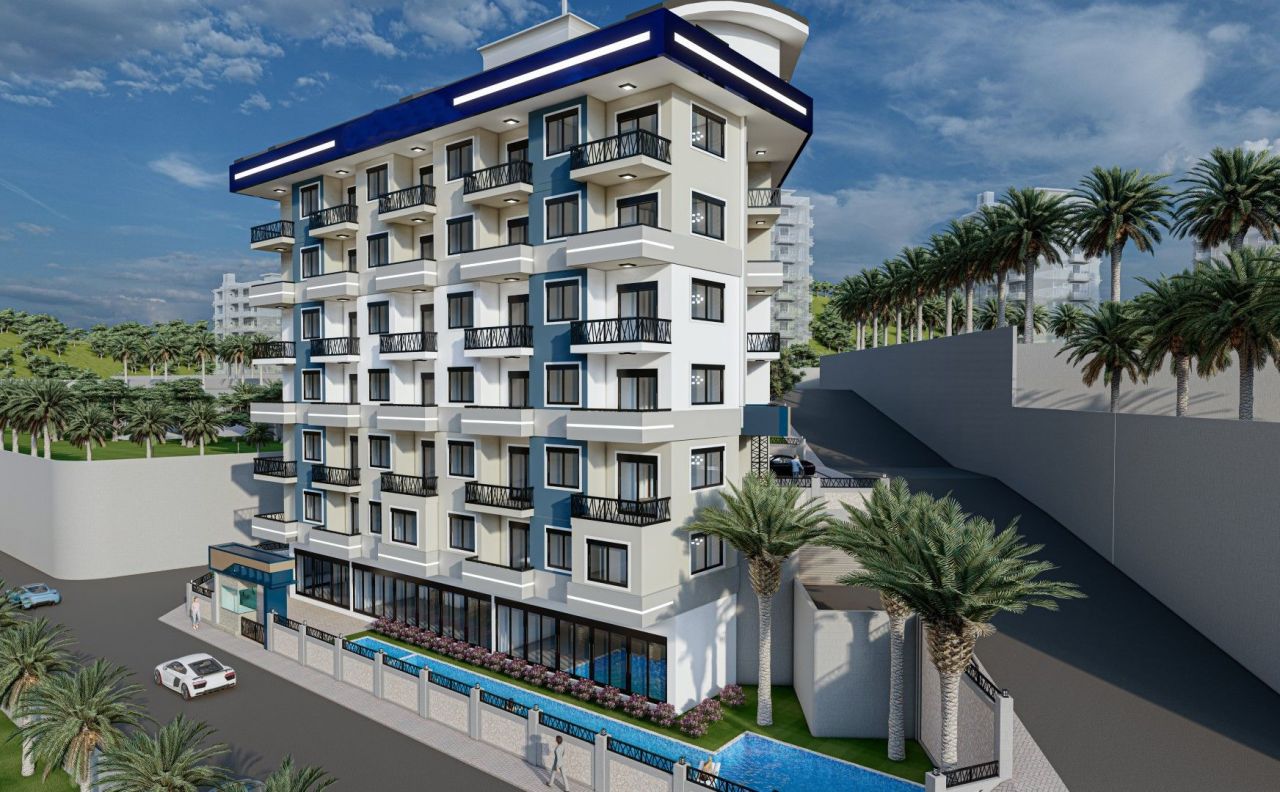 Квартира в Алании, Турция, 50 м2 фото 2