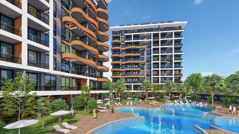 Квартира в Алании, Турция, 57 м2 фото 3