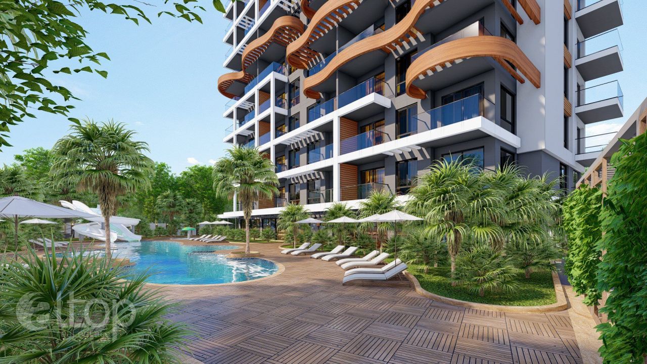 Квартира в Алании, Турция, 63 м2 фото 4
