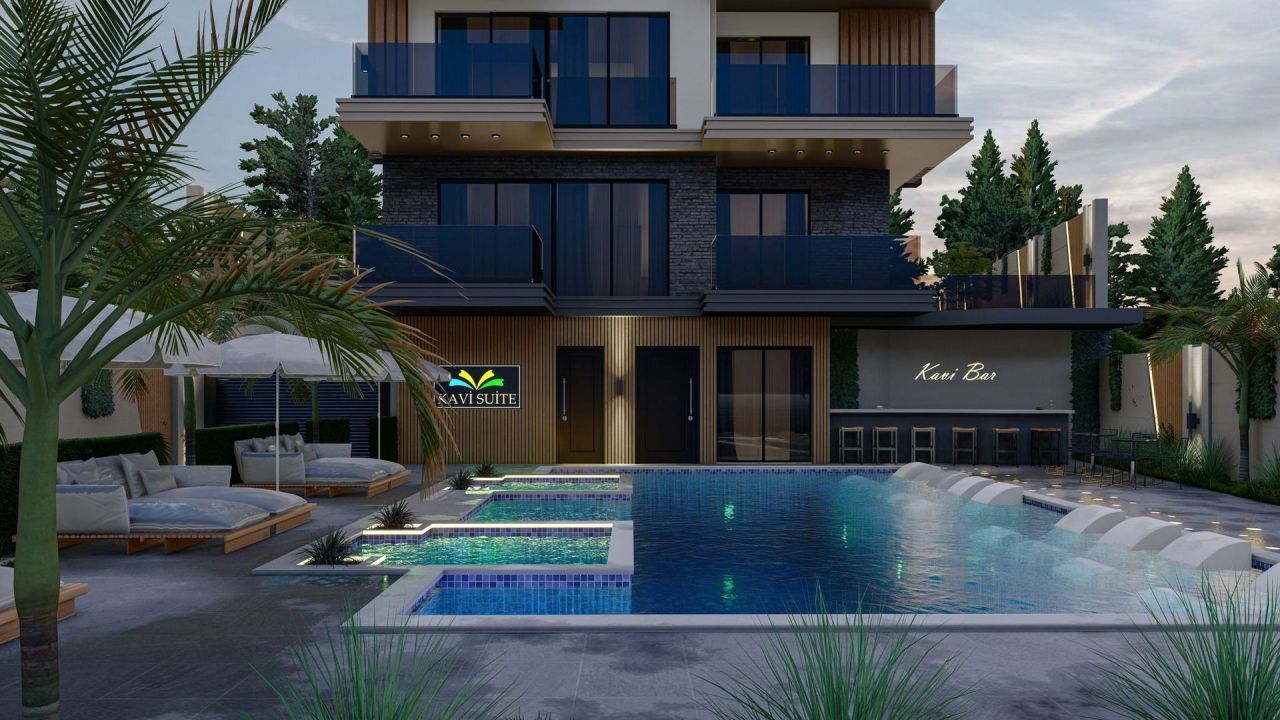 Квартира в Алании, Турция, 48 м2 фото 4