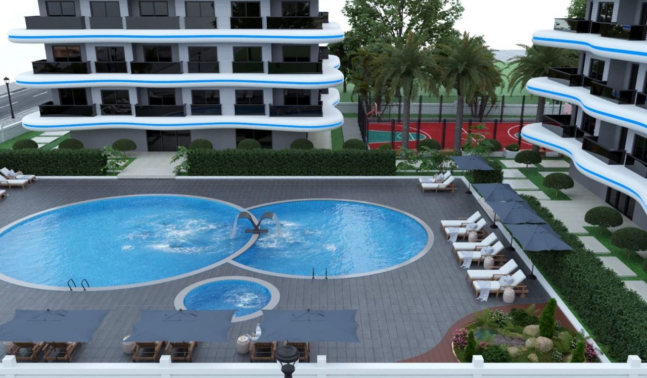 Апартаменты в Авсалларе, Турция, 47 м2 фото 3