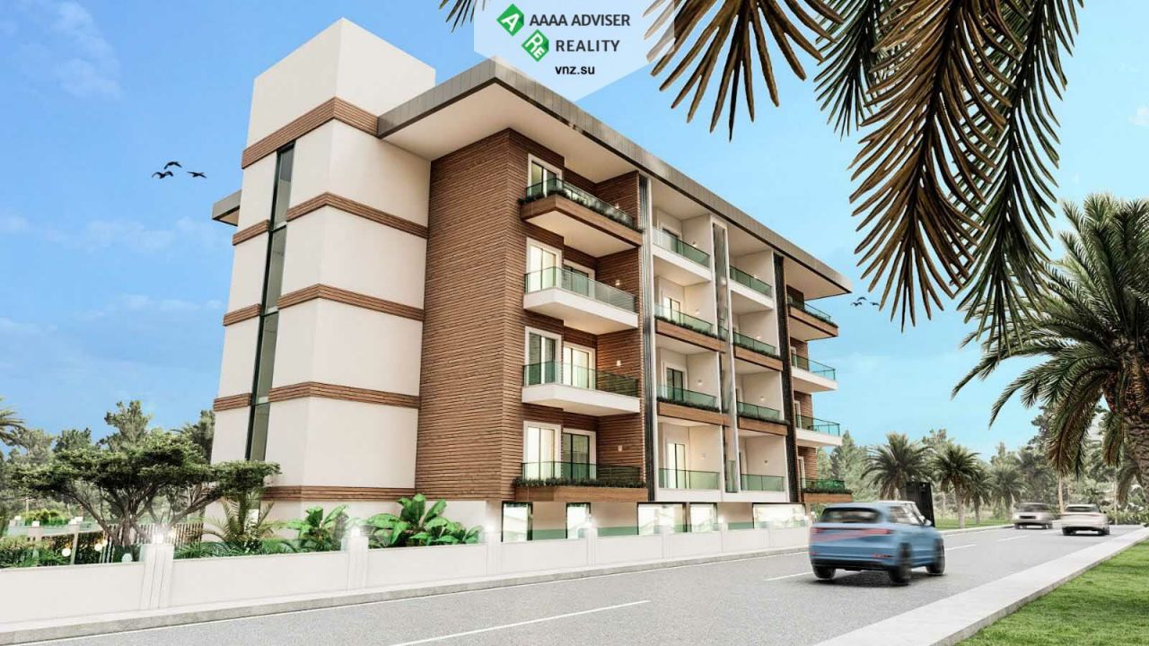 Квартира в Алании, Турция, 56 м2 фото 2