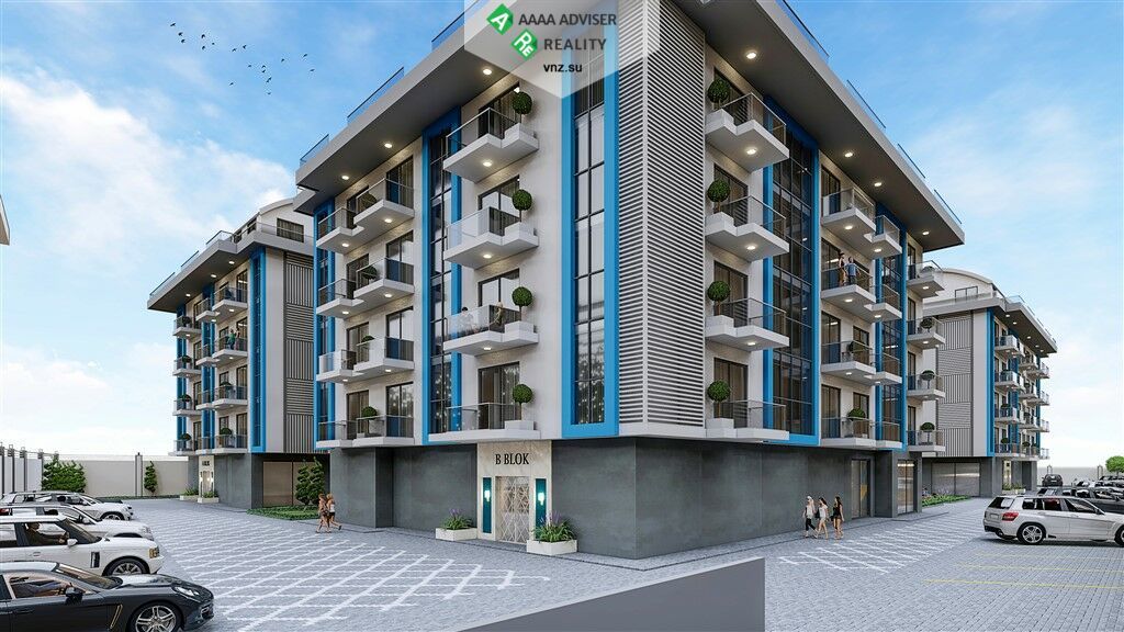 Квартира в Алании, Турция, 45 м2 фото 4