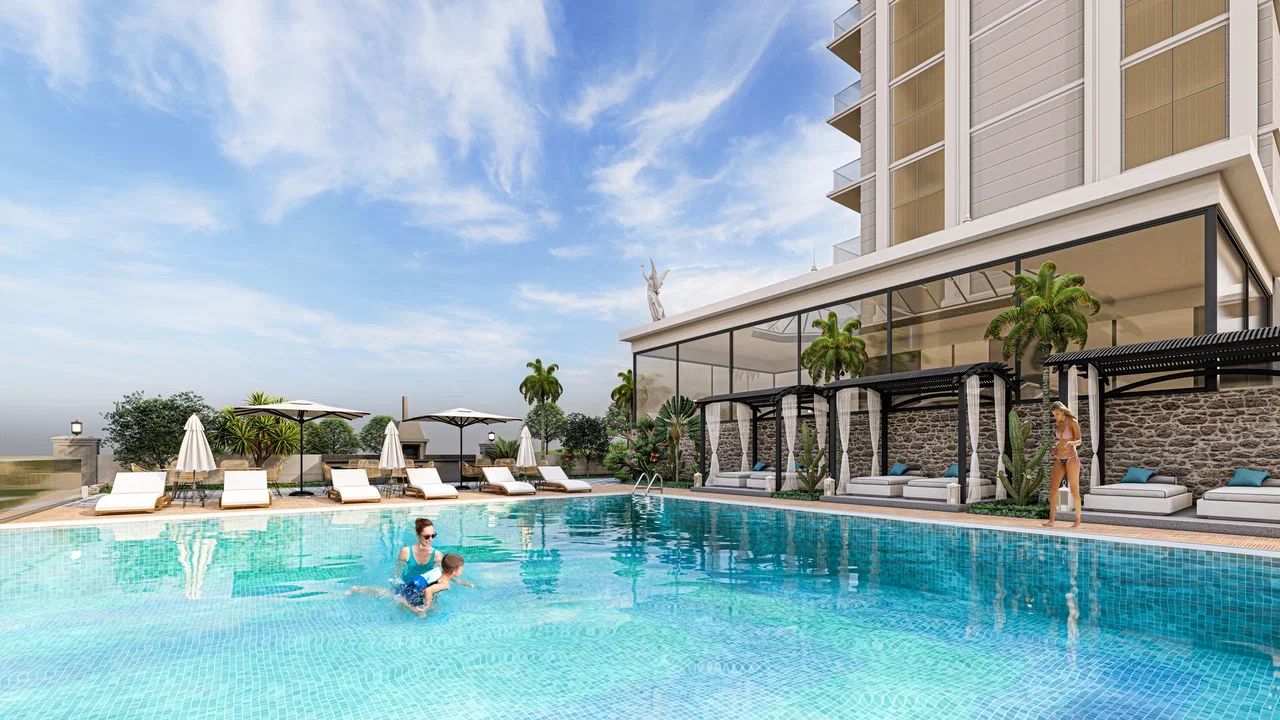 Квартира в Алании, Турция, 55 м2 фото 2