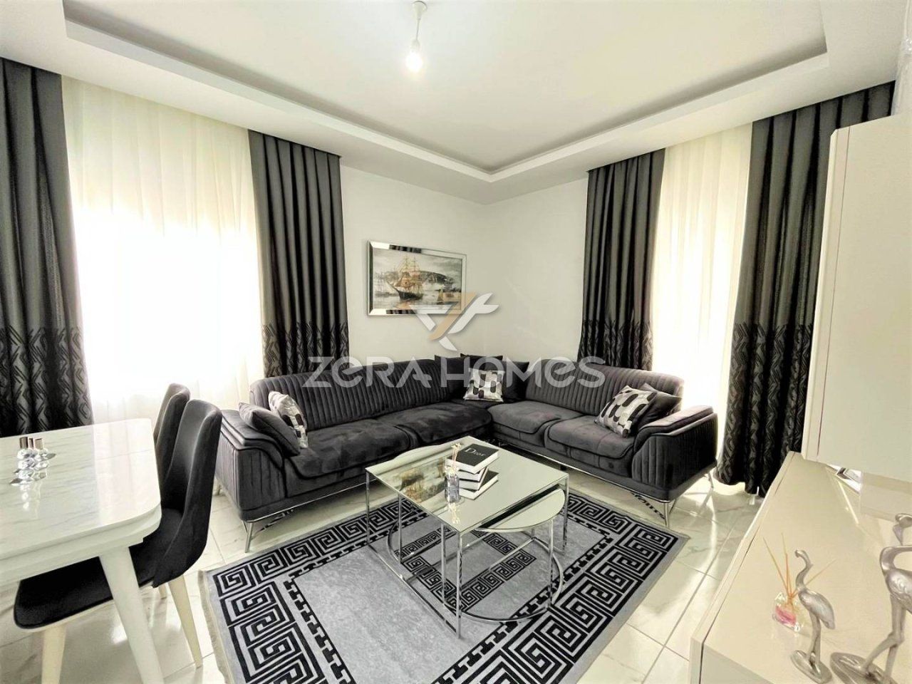 Апартаменты в Алании, Турция, 55 м2 фото 2