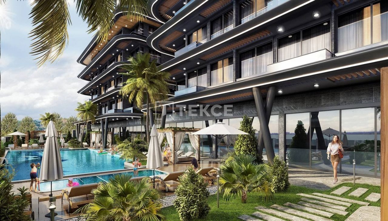 Апартаменты в Алании, Турция, 65 м2 фото 2