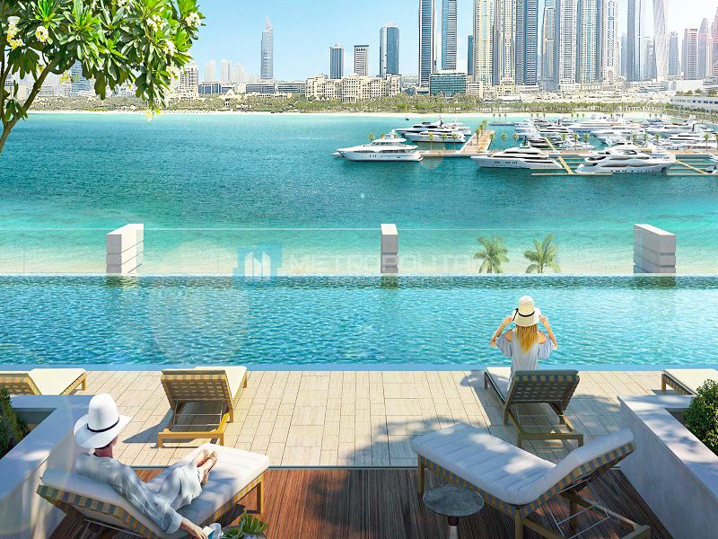 Апартаменты EMAAR Beachfront, ОАЭ, 121.56 м2 фото 5