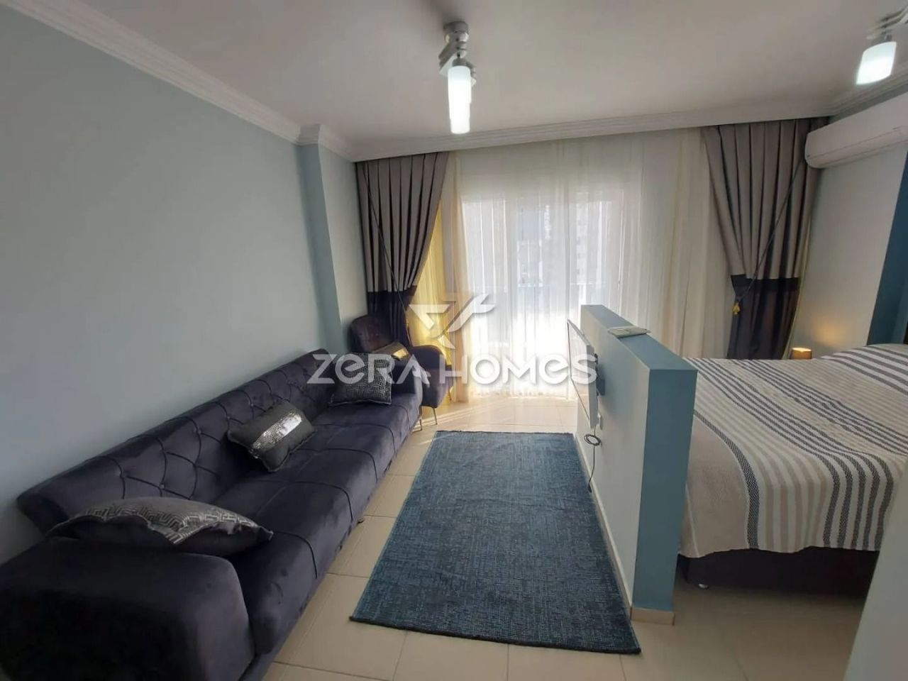 Квартира в Алании, Турция, 45 м2 фото 3