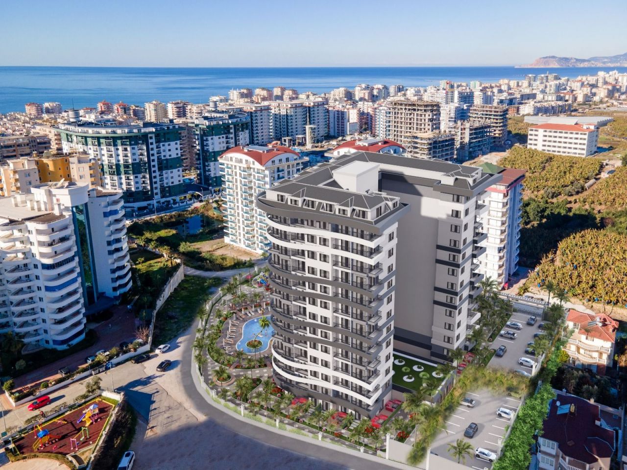 Квартира в Алании, Турция, 64 м2 фото 2