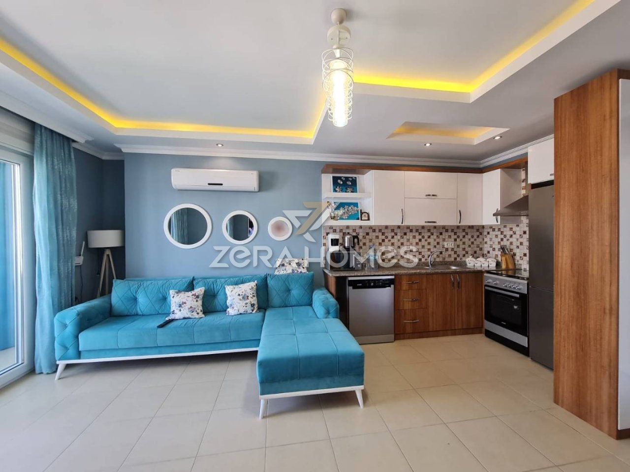 Квартира в Алании, Турция, 80 м2 фото 2