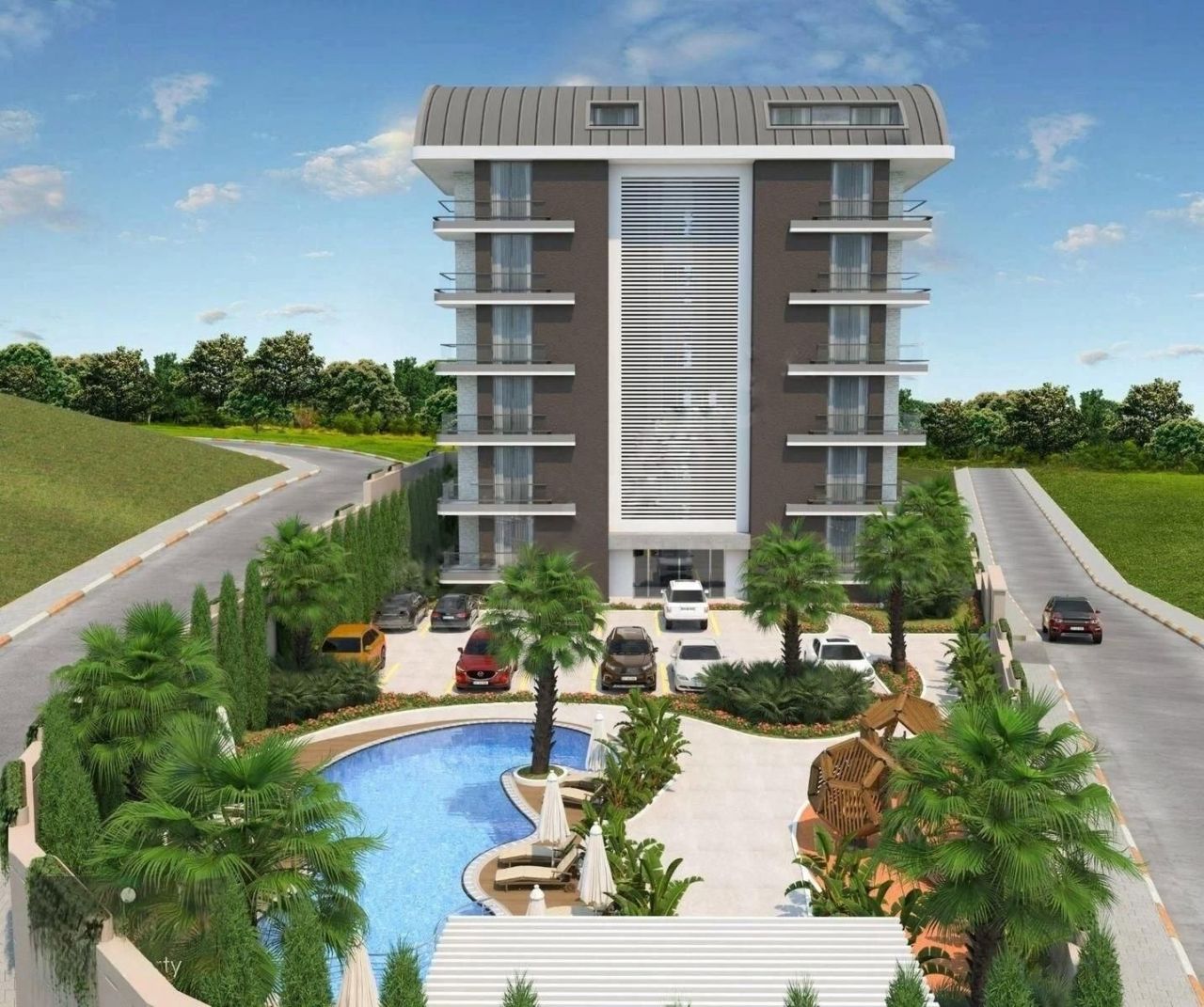 Квартира в Алании, Турция, 53 м2 фото 2