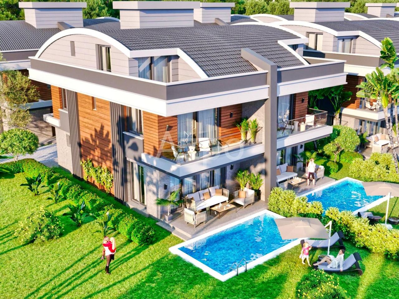 Вилла в Анталии, Турция, 245 м2 фото 2