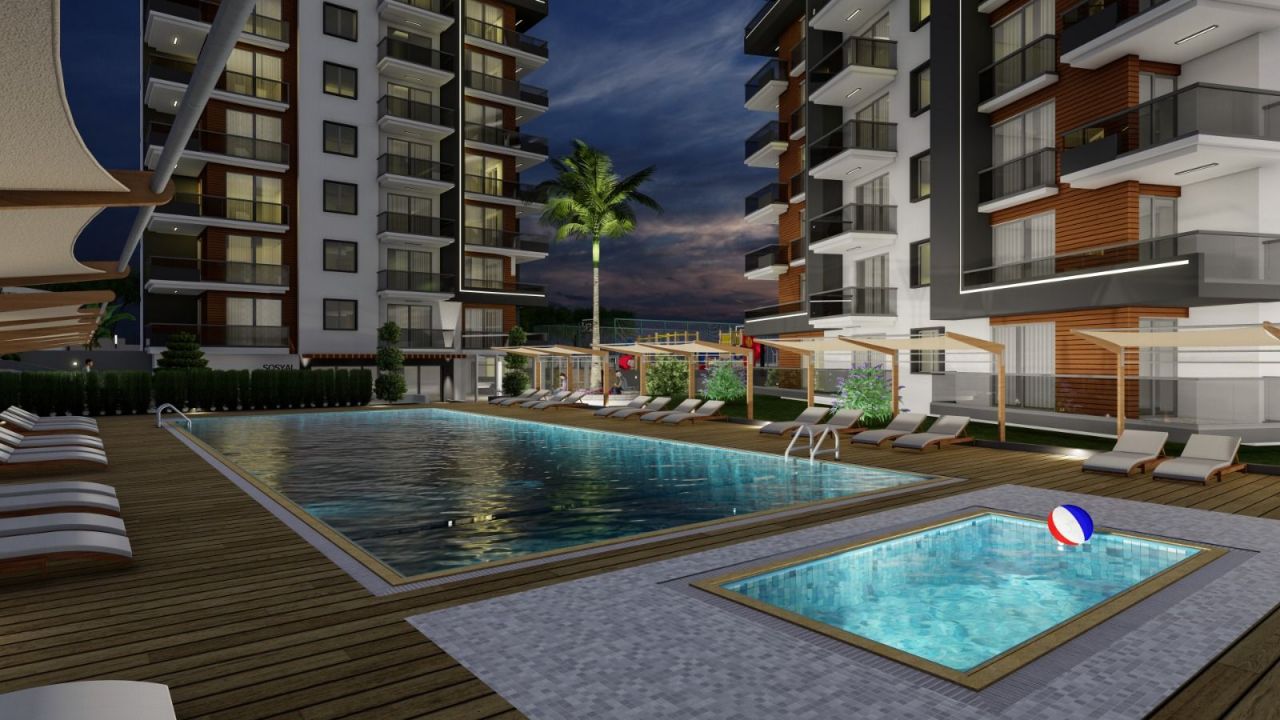 Квартира в Анталии, Турция, 80 м2 фото 2