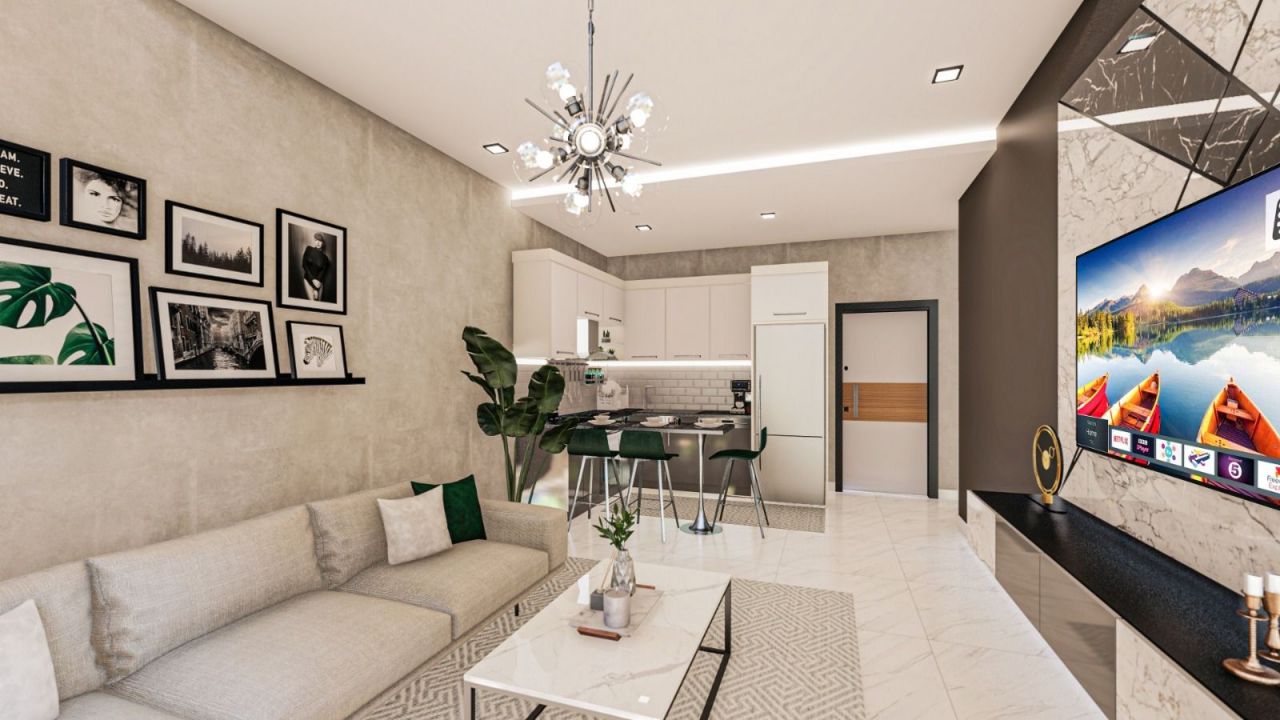 Квартира в Алании, Турция, 46 м2 фото 5
