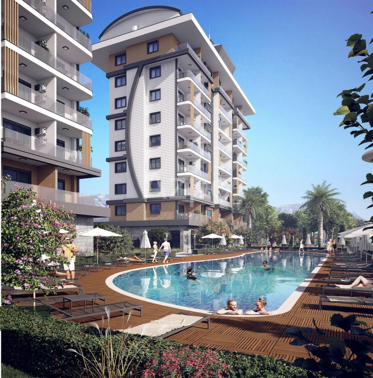 Апартаменты в Алании, Турция, 65 м2 фото 2