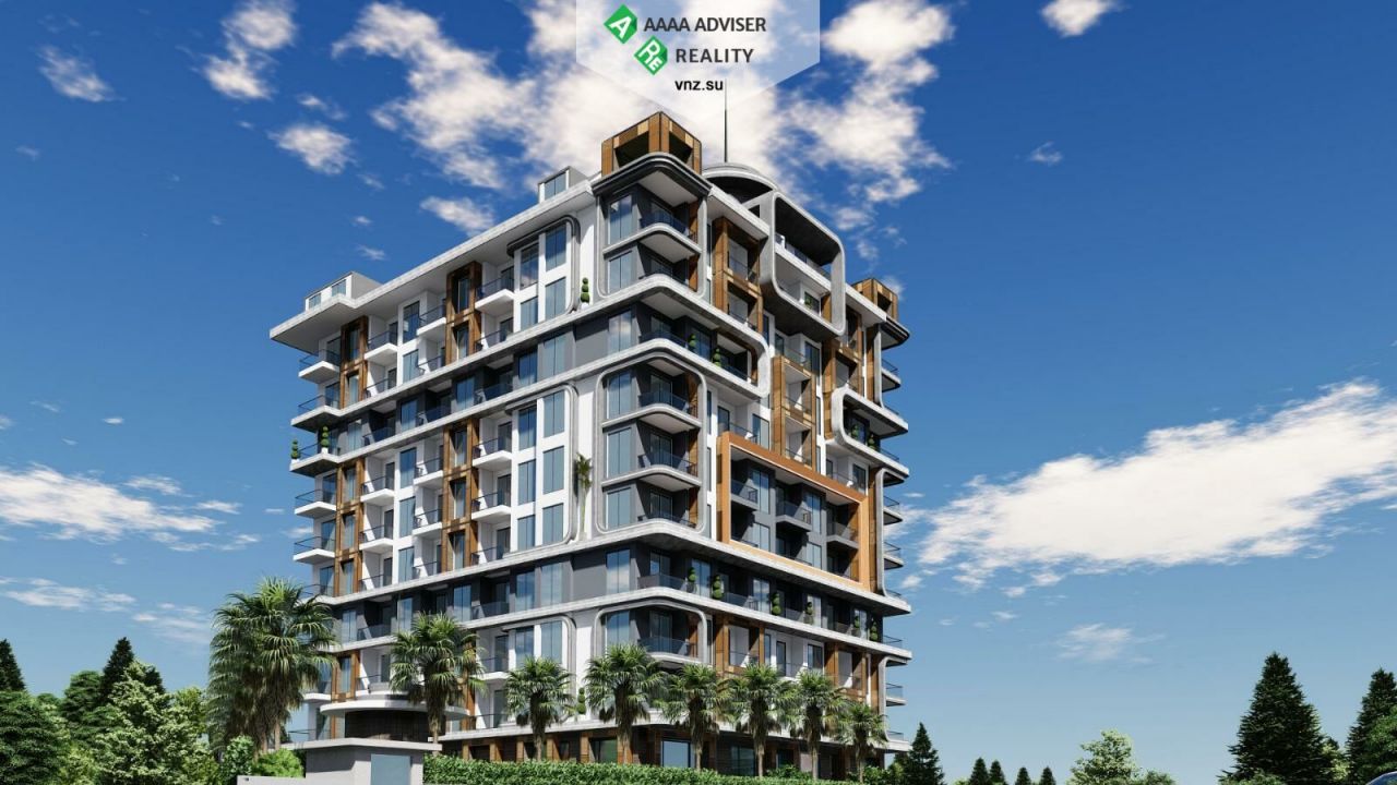 Квартира в Алании, Турция, 43 м2 фото 2