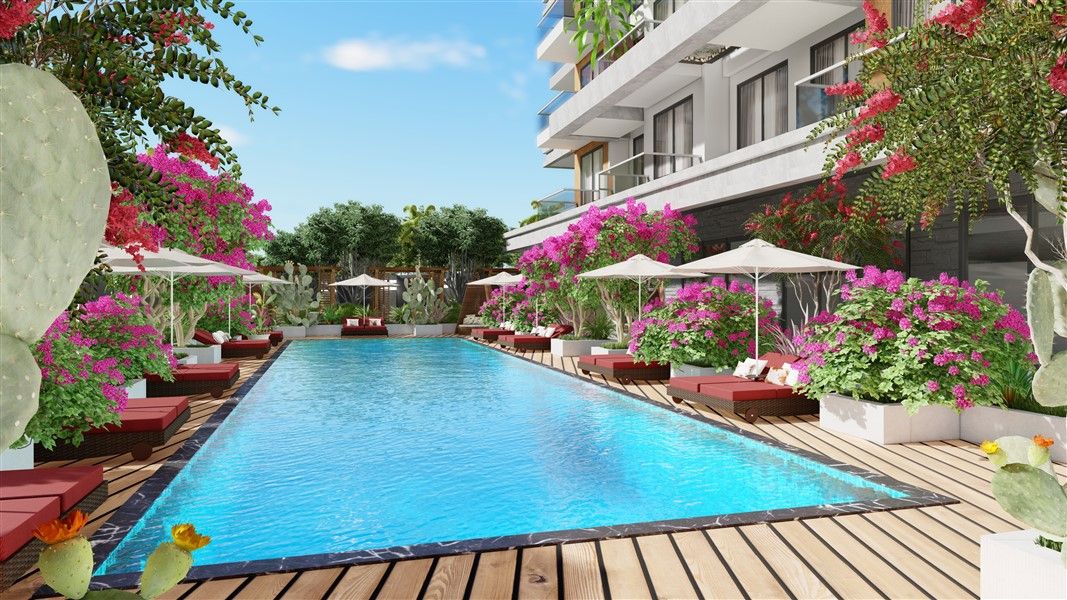 Квартира в Алании, Турция, 49 м2 фото 4