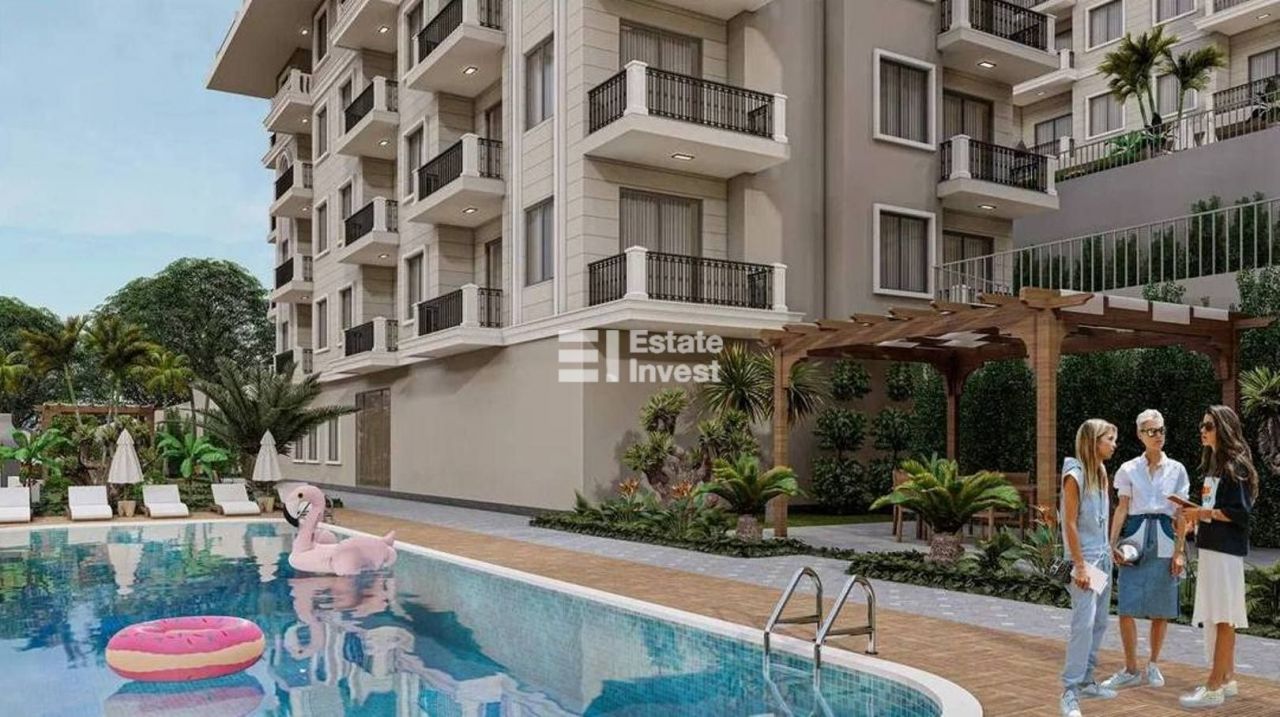 Квартира в Алании, Турция, 57.6 м2 фото 4