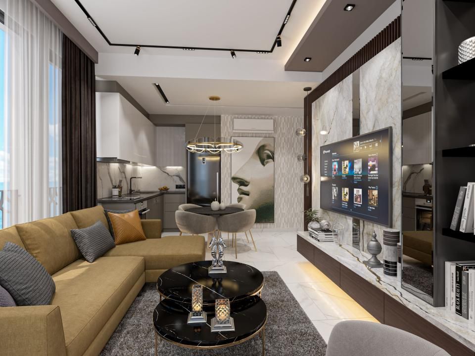 Квартира в Алании, Турция, 59 м2 фото 3