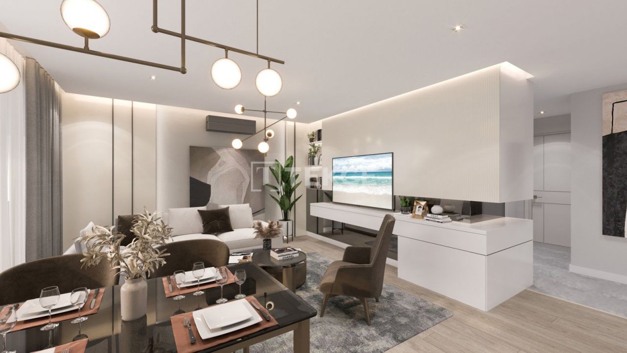 Апартаменты в Анталии, Турция, 60 м2 фото 4
