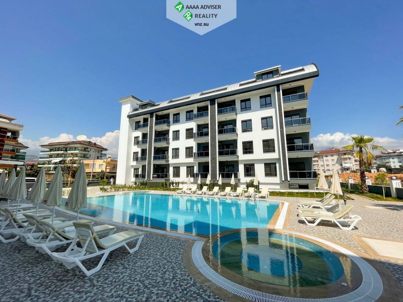Квартира в Алании, Турция, 50 м2 фото 2