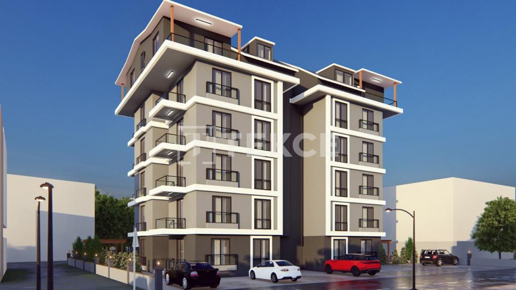 Апартаменты в Газипаше, Турция, 60 м2 фото 3
