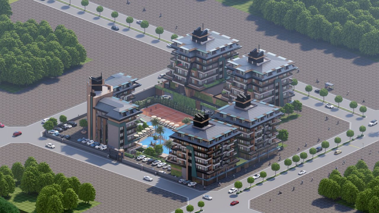 Апартаменты в Алании, Турция, 58 м2 фото 4