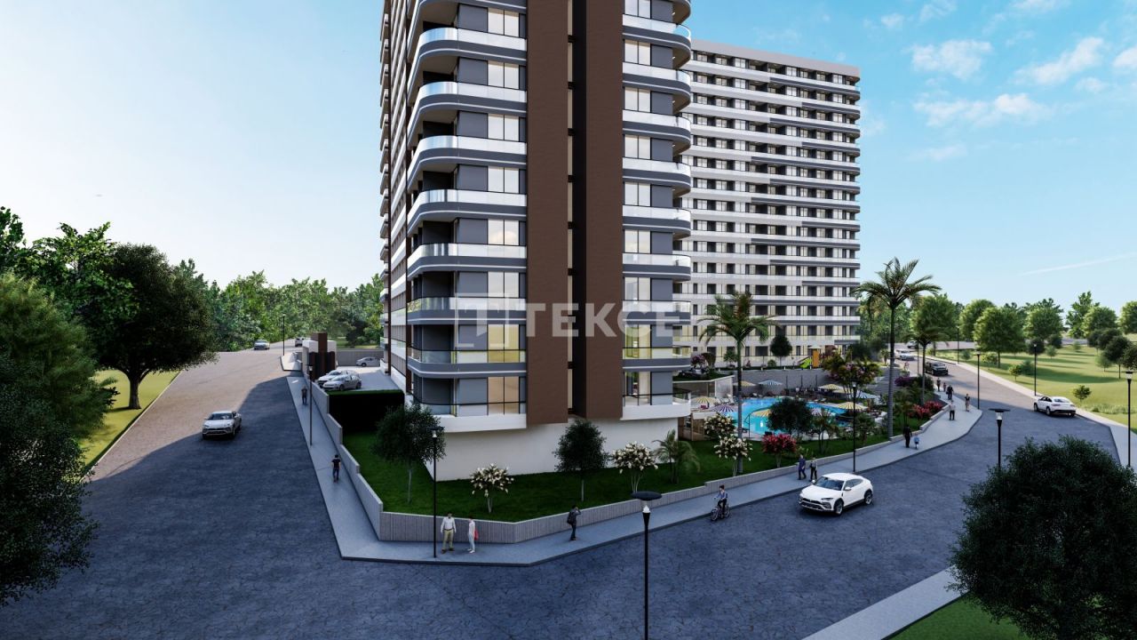 Апартаменты Эрдемли, Турция, 63 м2 фото 2