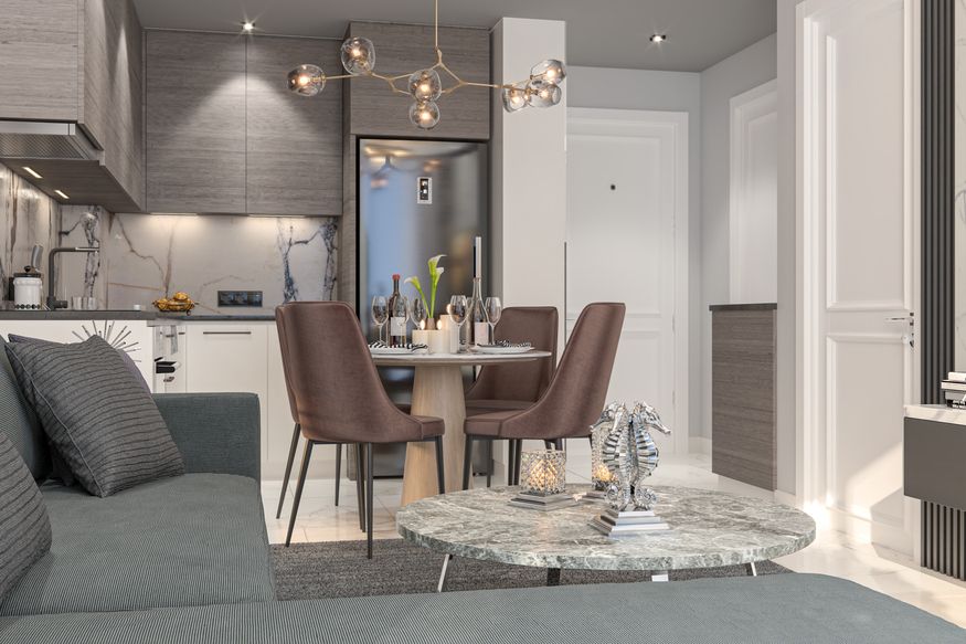 Квартира в Алании, Турция, 57 м2 фото 3