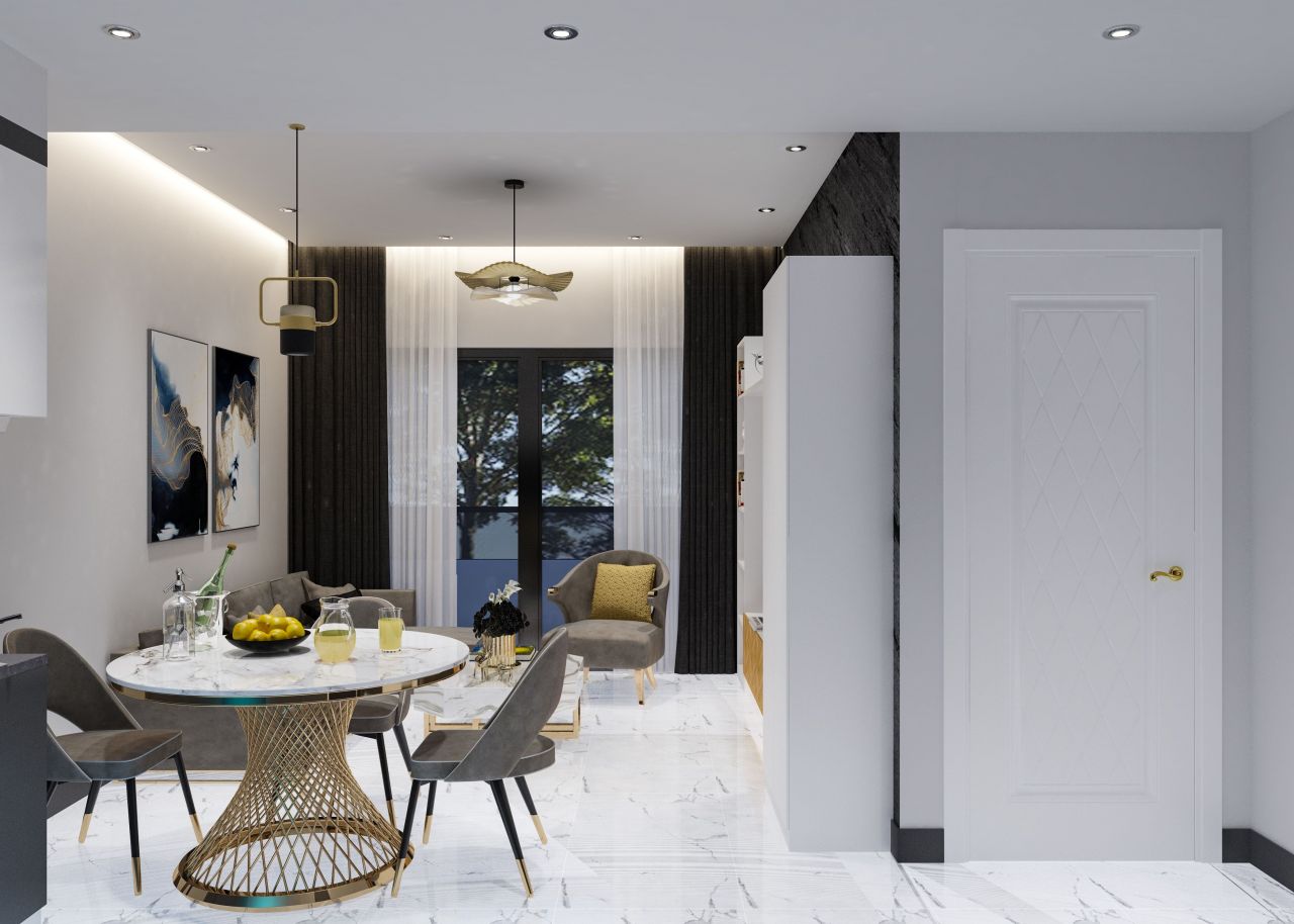 Квартира в Алании, Турция, 47 м2 фото 3