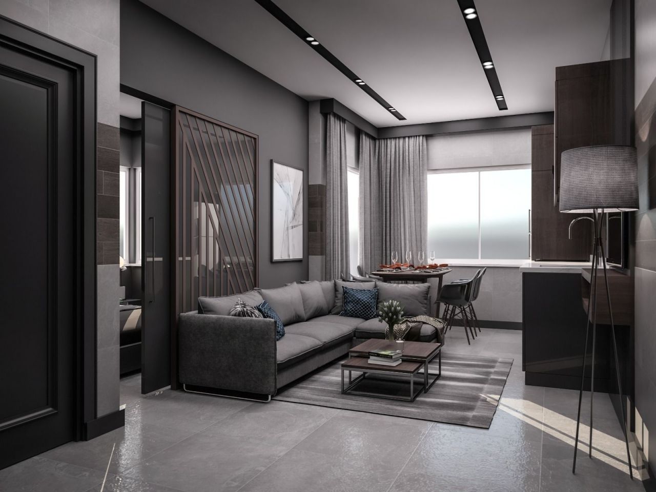 Квартира в Алании, Турция, 45 м2 фото 4