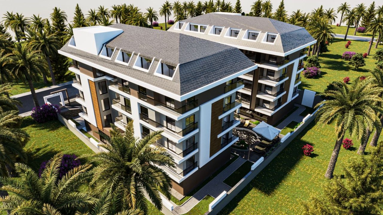 Квартира в Алании, Турция, 48 м2 фото 4