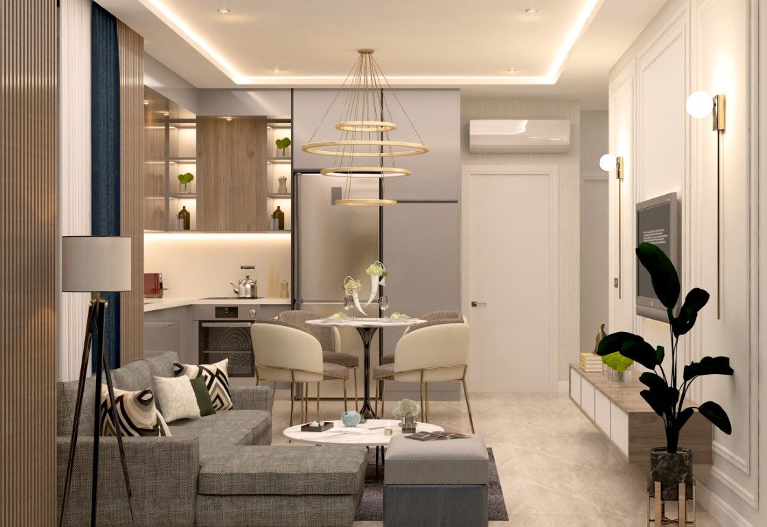 Квартира в Алании, Турция, 51 м2 фото 2