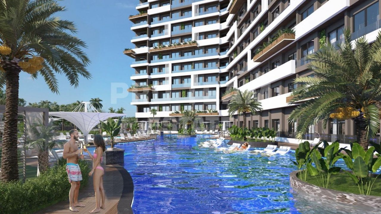 Апартаменты в Анталии, Турция, 45 м2 фото 2