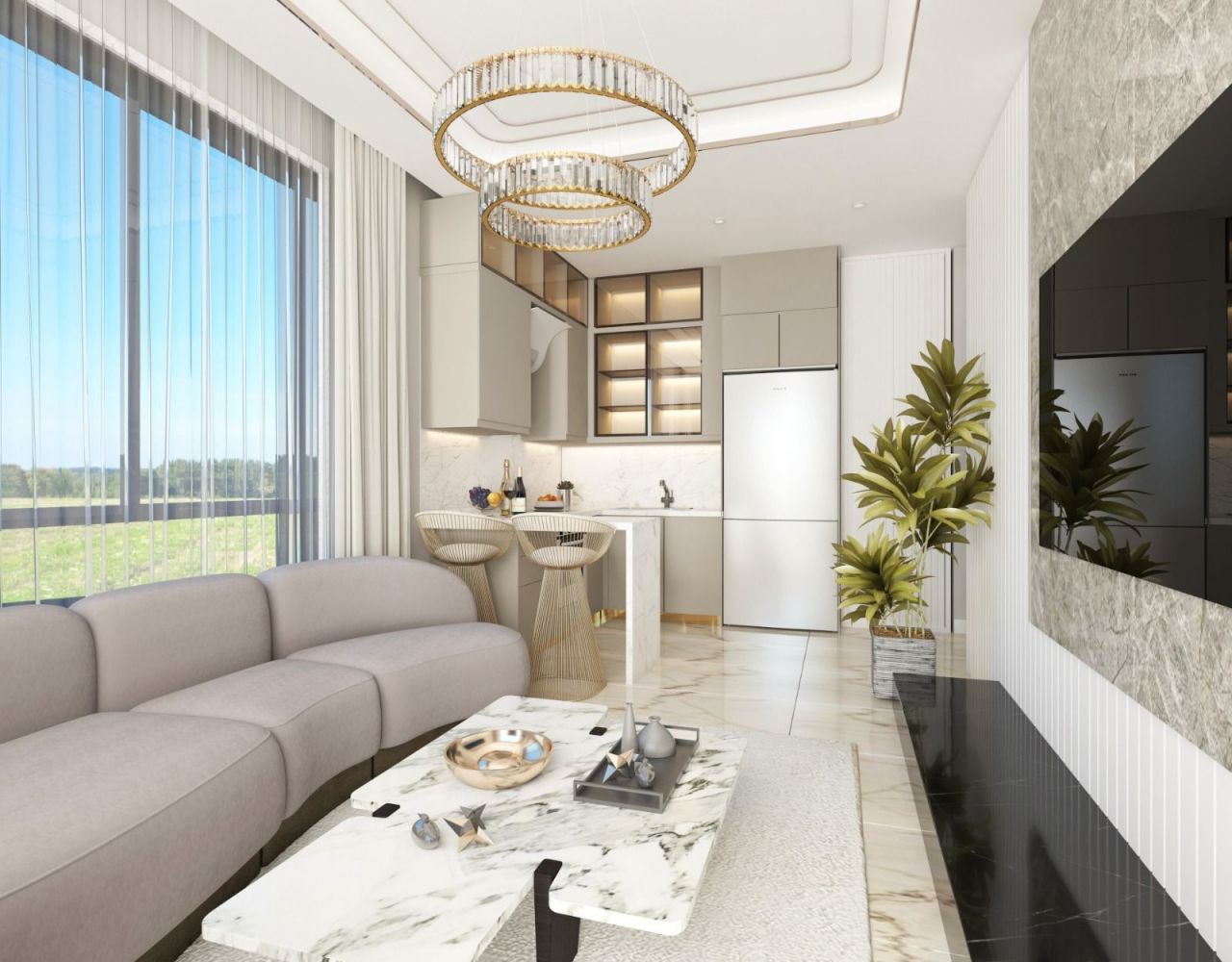 Квартира в Алании, Турция, 54 м2 фото 5