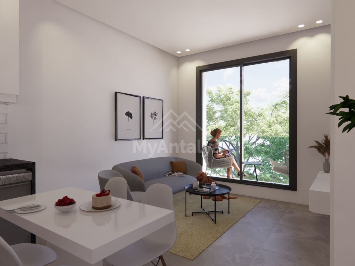 Квартира в Анталии, Турция, 45 м2 фото 4